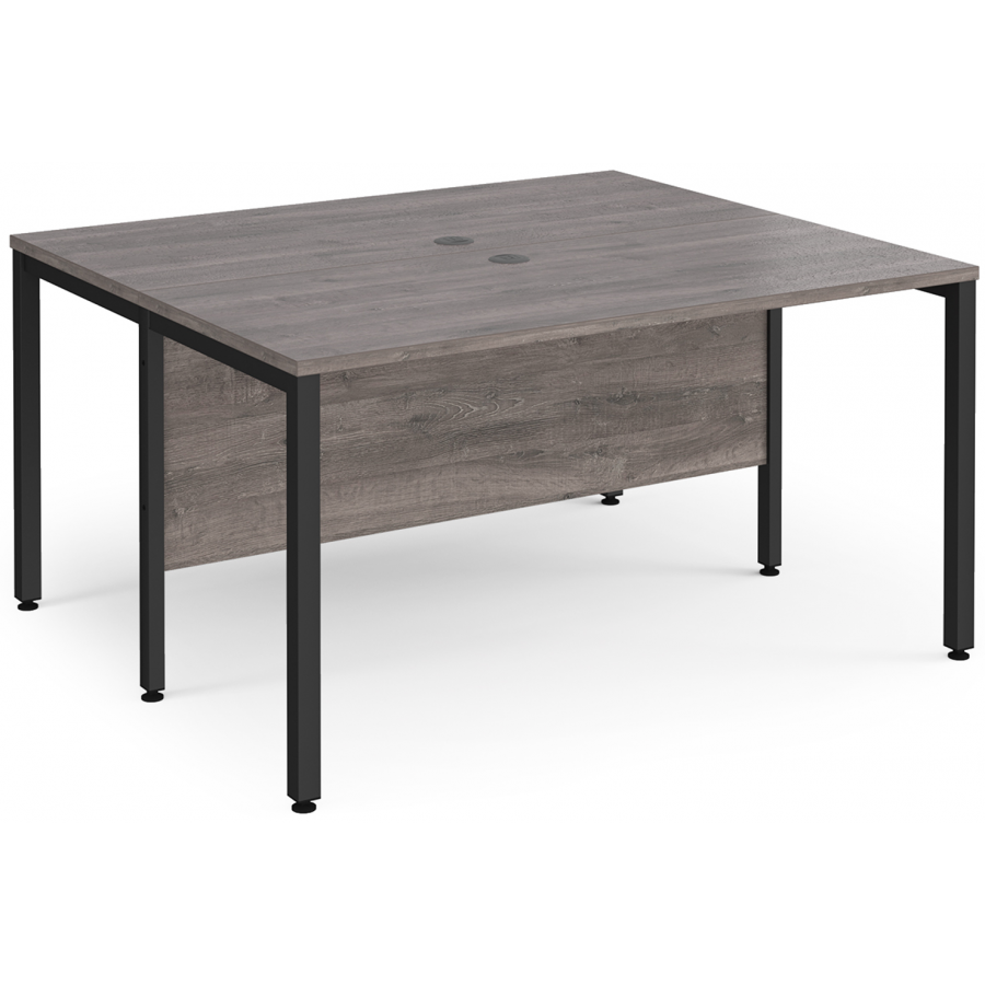 Maestro Bench Leg Back to Back 1200mm Deep Desk